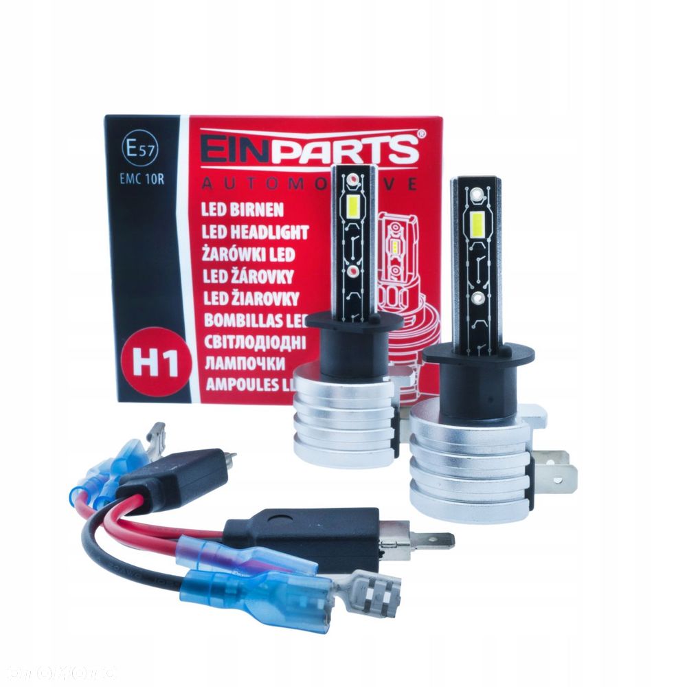 Żarówki EinParts Automotive LED 6500K 1800lm H1 Kpl 2 szt - 1