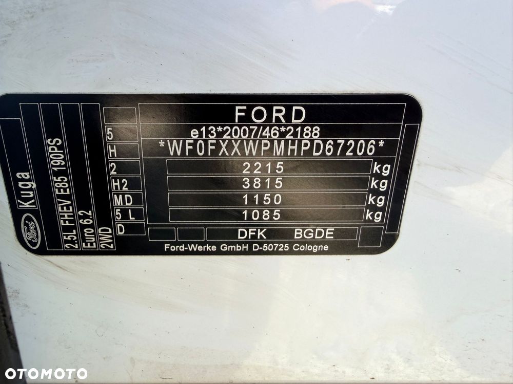 Ford Kuga 2.5 FHEV FWD Titanium - 19