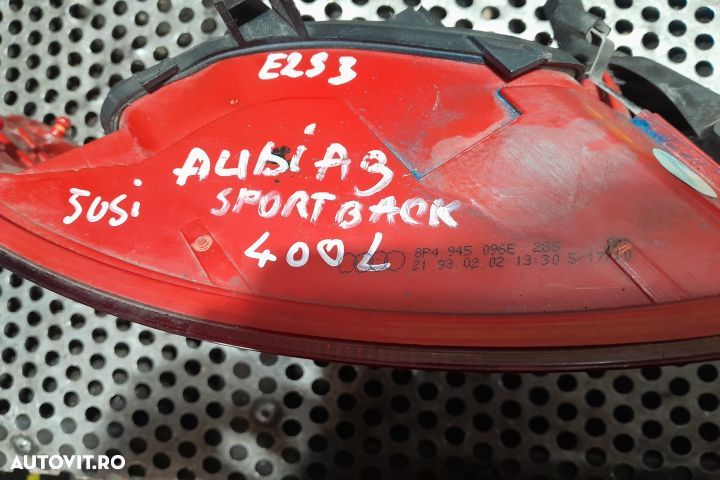 Lampa / Tripla stop stanga pe aripa 8P4945096E 8P4945096E Audi A3 8P/ - 5