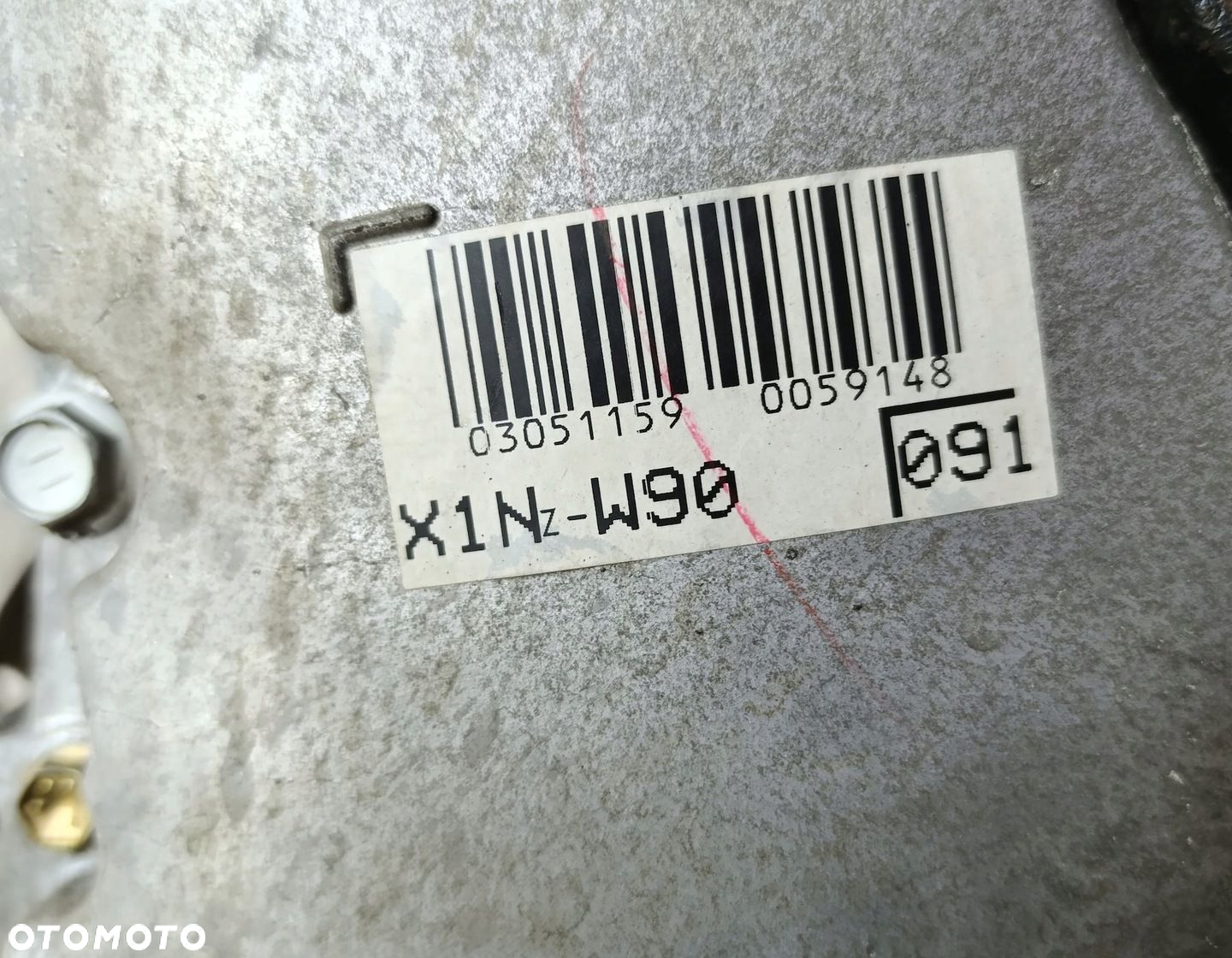 SILNIK KOMPLETNY TOYOTA PRIUS II 1.5 HYBRID X1NZ-W90 BDB STAN - 5
