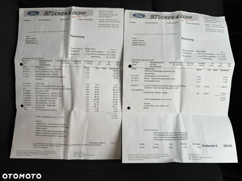 Ford S-Max 2.0 TDCi DPF Titanium - 28