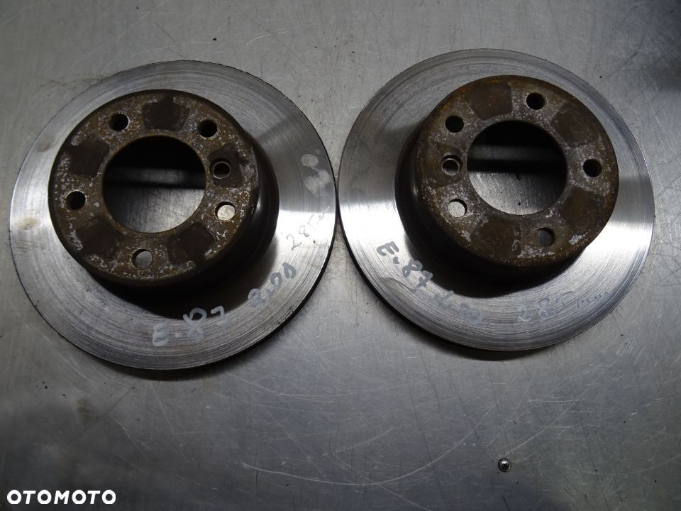 BMW E87 LIFT 07-11 2.0D TARCZE HAMULCOWE PRZÓD PRZEDNIE - 1