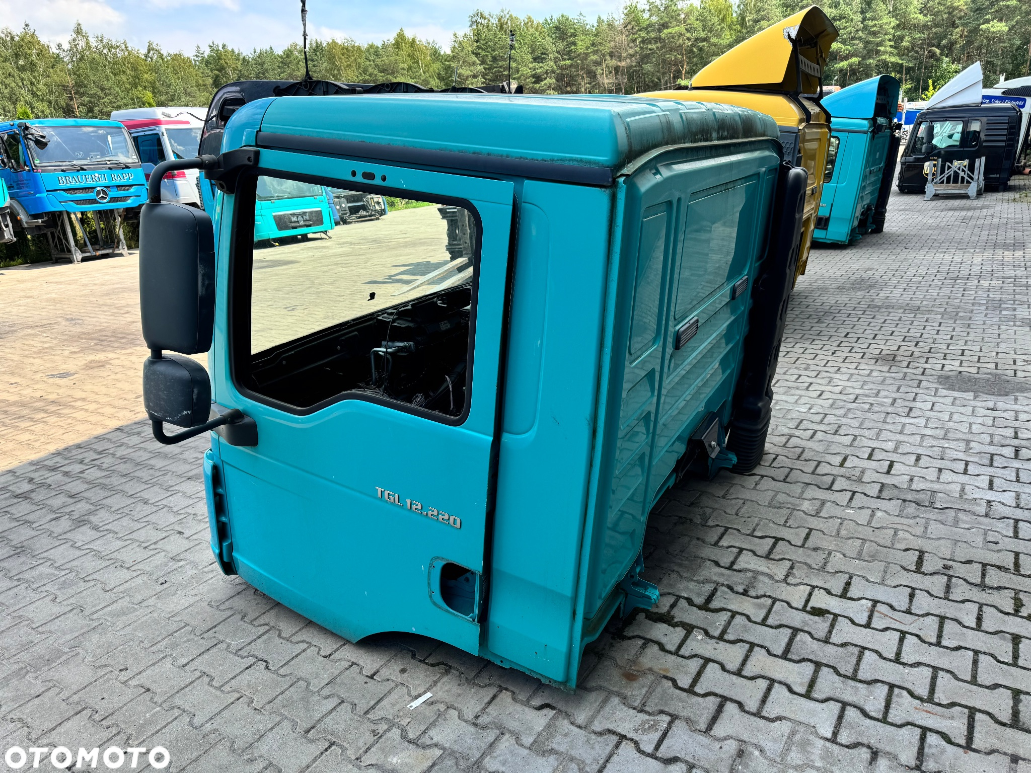 Kompletny szkielet kabiny dziennej Man Tgl 12.220 - 4
