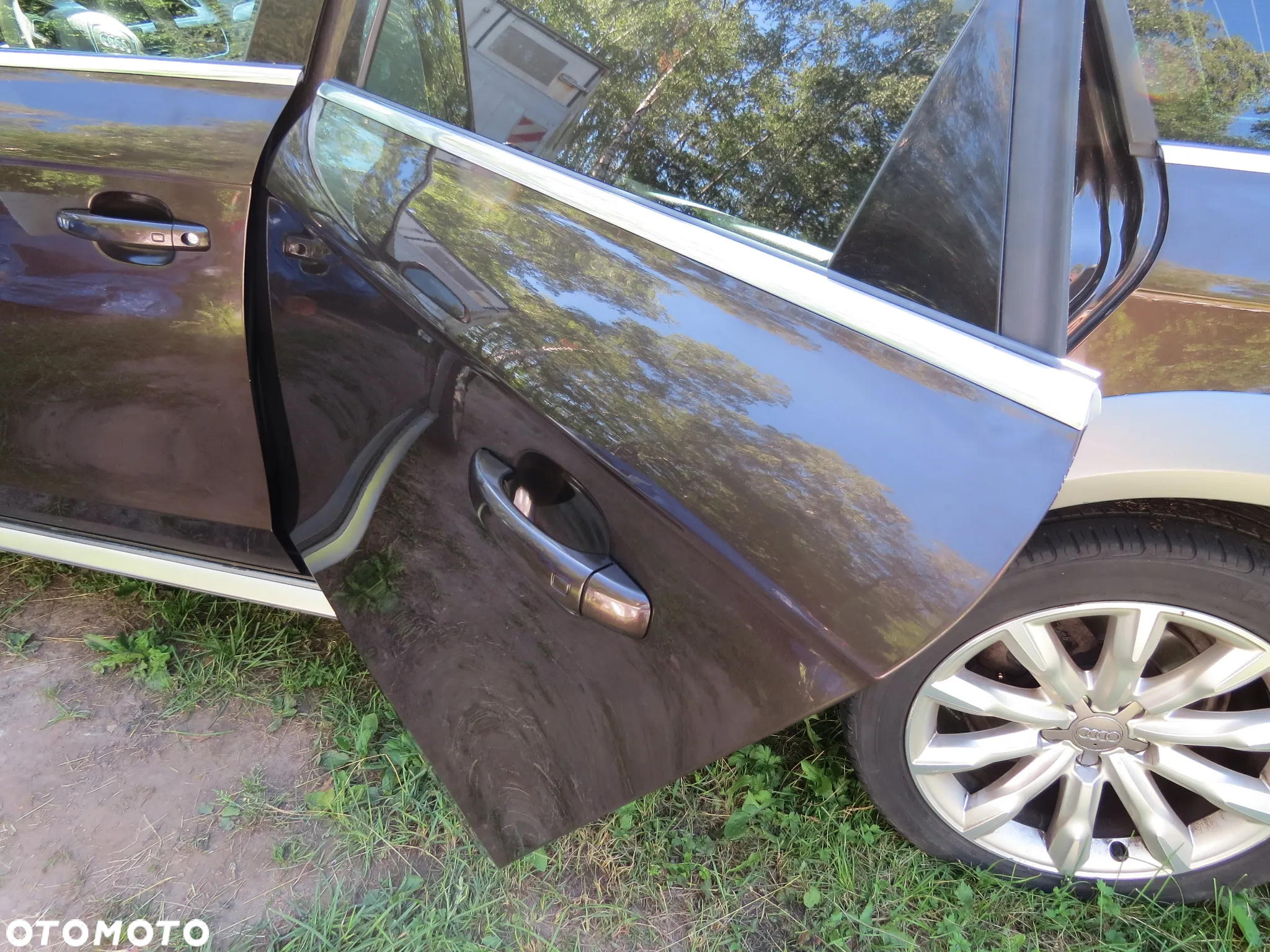 DRZWI LEWY TYŁ TYLNE LZ8W AUDI A4 B8 AVANT KOMBI - 13