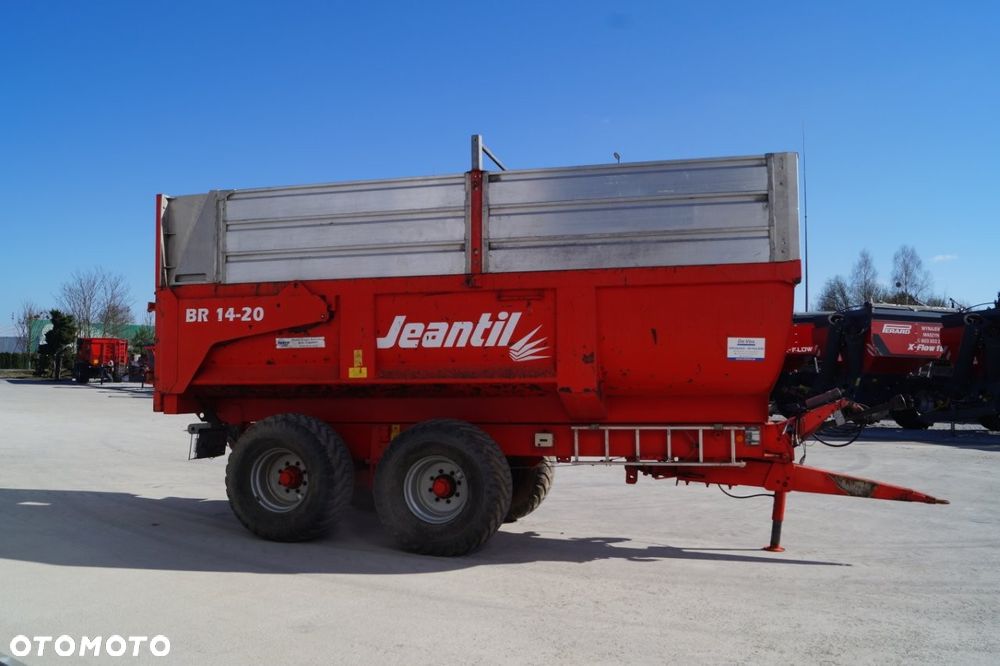 Inny Przyczepa Rolnicza JEANTIL BR 14-20  14 Ton - 8