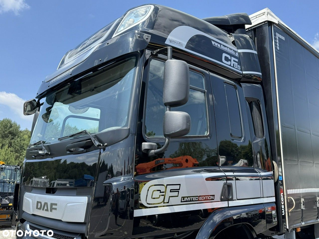 DAF CF 320 E6 Winda Firana Tył Drzwi Dach Zsuwany Długi 9.40m - 8