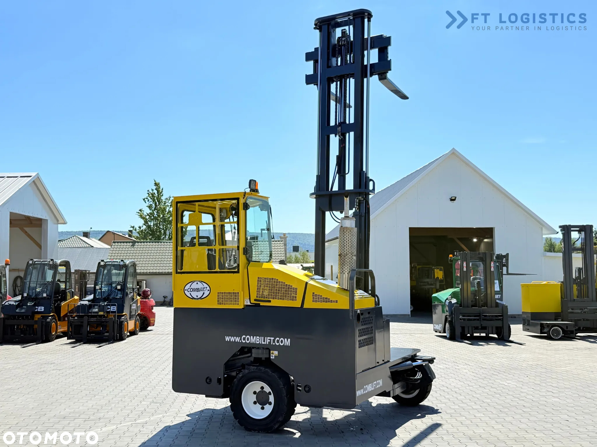 Combilift C5000XL / GAS / DUPLEX / 4500MM / WOLNY SKOK / PRZESUW WIDEŁ / POZYCJONER / KABINA XL / NOWE OPONY - 40