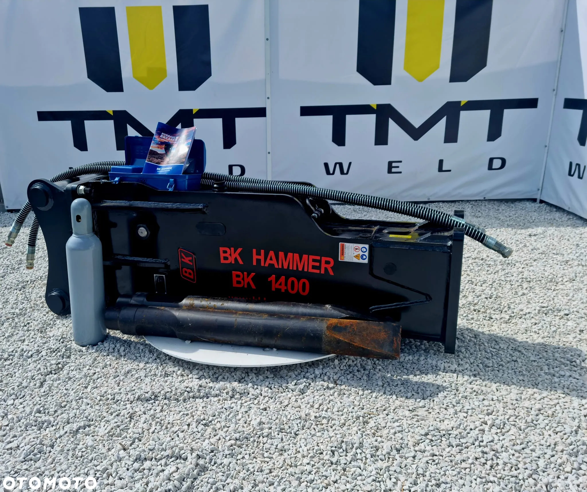Młot hydrauliczny BK HAMMER 1400 - 4