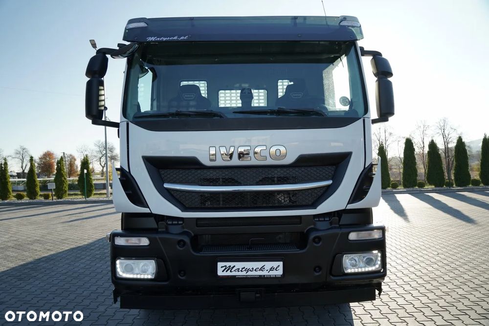 Iveco STRALIS 460 / 6X2 / SKRZYNIOWY 8,1 m + HDS FASSI. F185 MAX UDŹWIG 5 500 KG / STEROWANIE RADIOWE / ROTATOR / - 11
