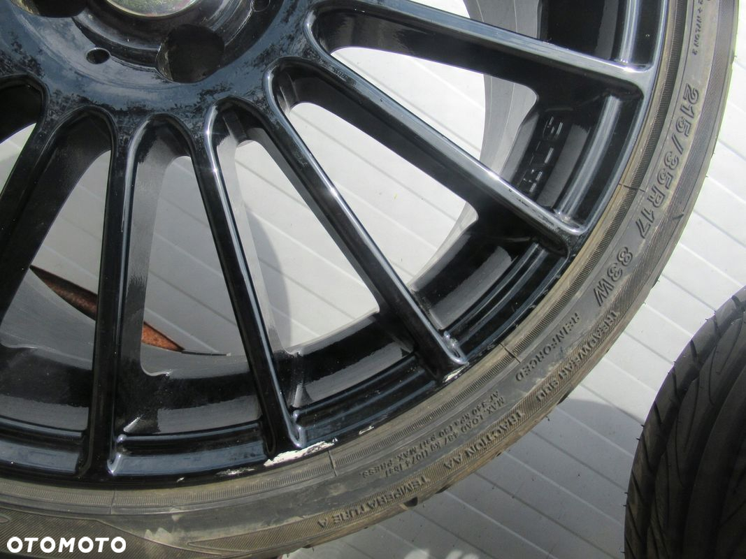 ALU+OPONY LATO R17 FIAT 500,ABARTH 4x98 195/40R17+215/35R17 7J/8J - 3