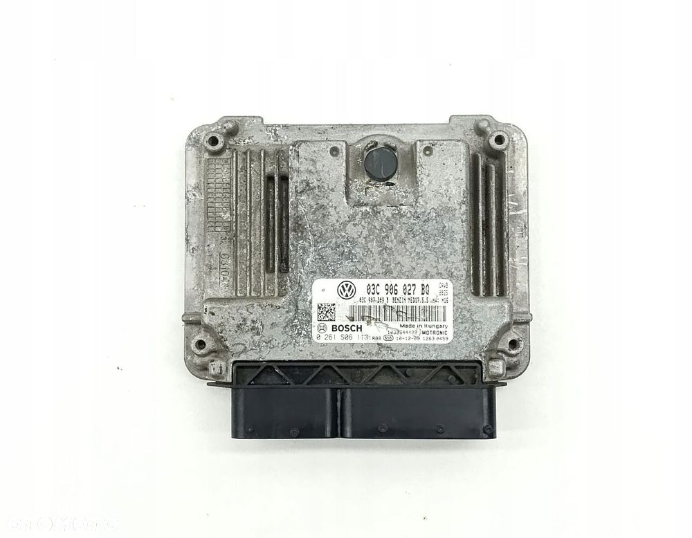 KOMPUTER SILNIKA STEROWNIK VW GOLF TOURAN 03C906027BQ 0261S06113 - 1