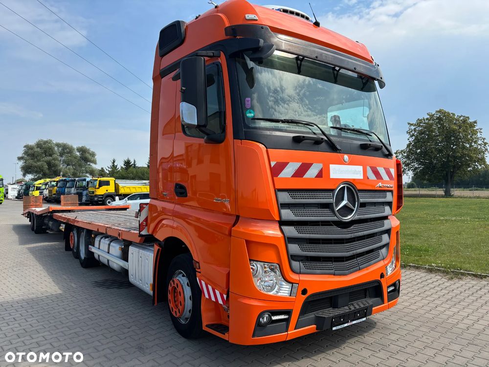 Mercedes-Benz Actros 2645 6x2 kabina Big Space, SOLO STAR z przyczepą POLKON zestaw niskopodwoziowy , laweta , autoholowanie, transport pojazdów , transport maszyn, pojazd do transortu słomy, mega, lowdeck, cały na poduszkach w bardzo dobrym stanie z Niemiec - 3
