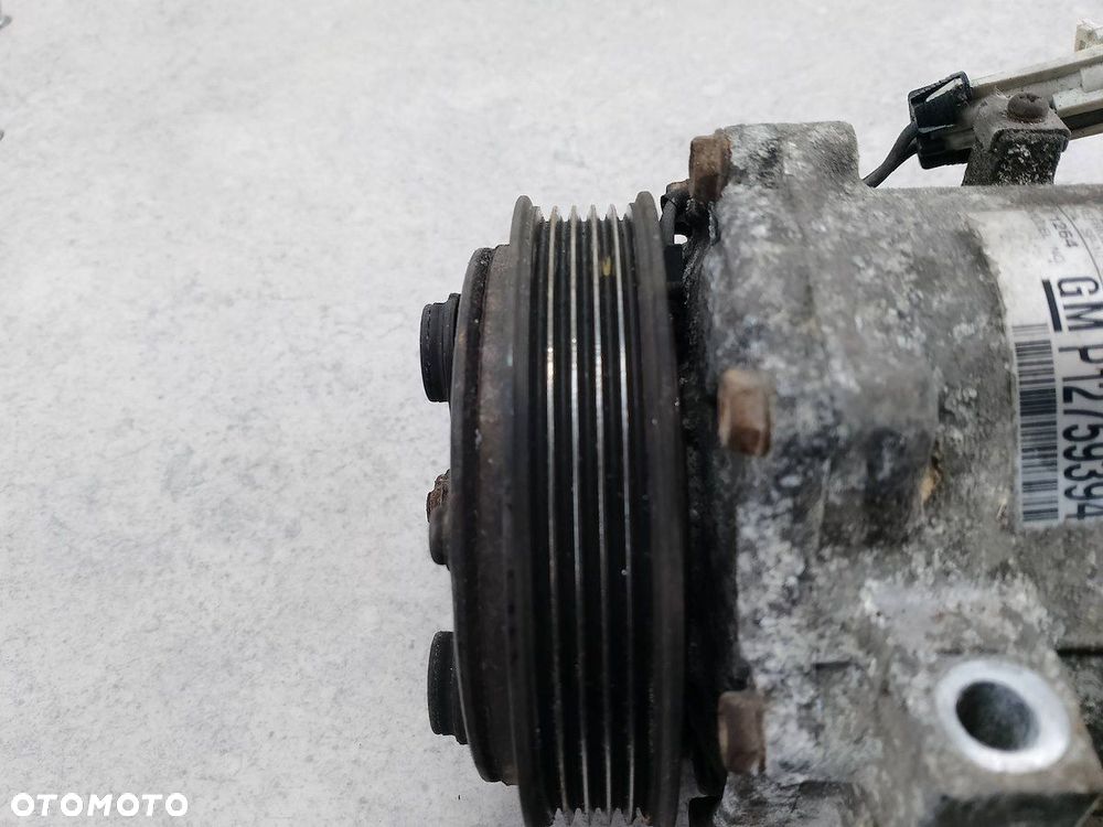 POMPA, SPRĘŻARKA KLIMATYZACJI SAAB 9-3 II 12759394 SD7V16  2.0 16V - 2