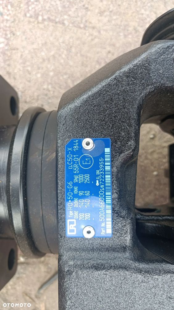 NOWY ORYG. ZACZEP HAK ROCKINGER Sworzeń FI 50 RO*50-G6  C50-X, - 2