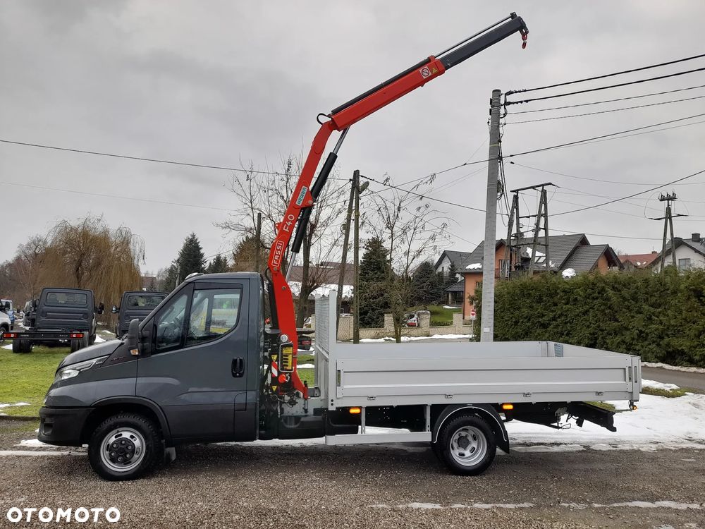 Iveco 50c16 50c18 dmc 3,5t silnik 3.0 HDS dzwig żuraw FASSI f40 WYWROTKA kiper skrzynia - NOWY- Polski salon - 25