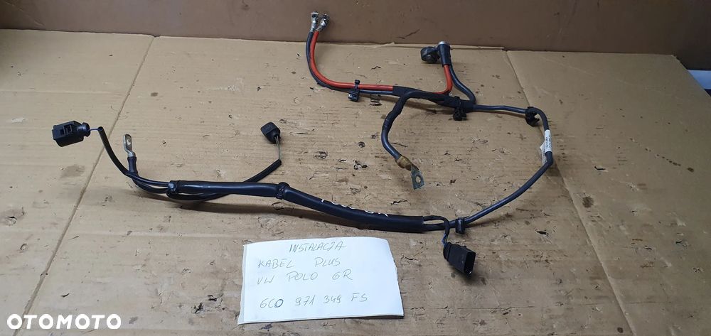 Instalacja wiązka alternatora VW Polo V 6R 6C0971349FS - 1