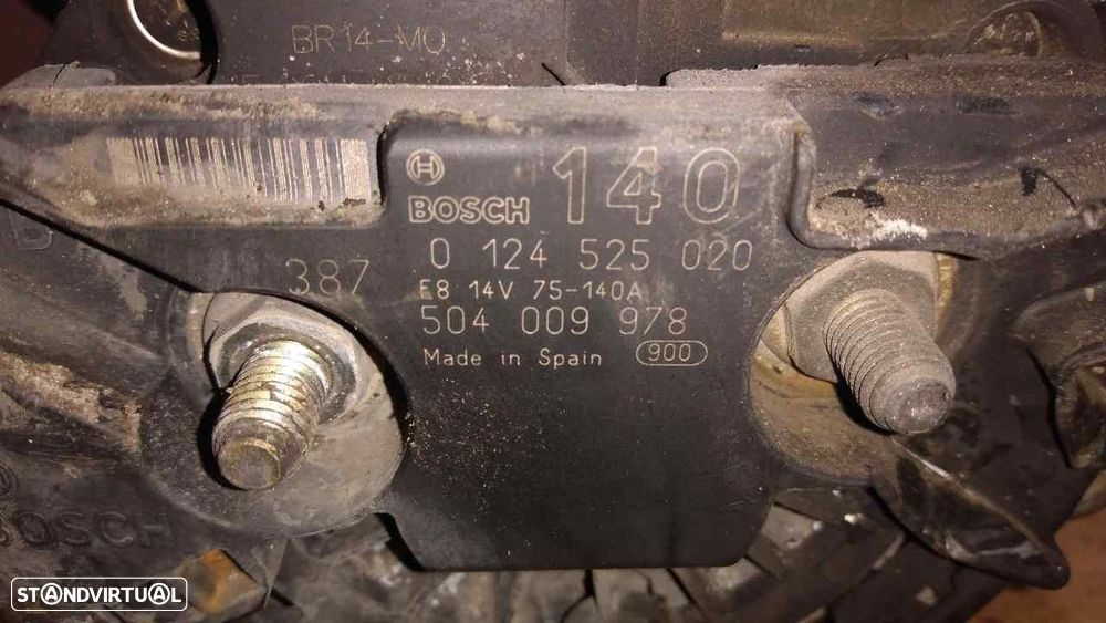 ALTERNADOR FIAT DUCATO FURGÃO -0124525020 - 2