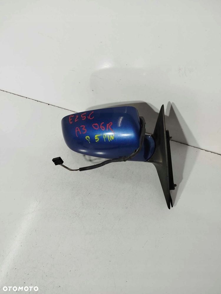 LUSTERKO DRZWI PRAWE PRZÓD AUDI A3 8P 05-08 5 PIN EZ5C - 2