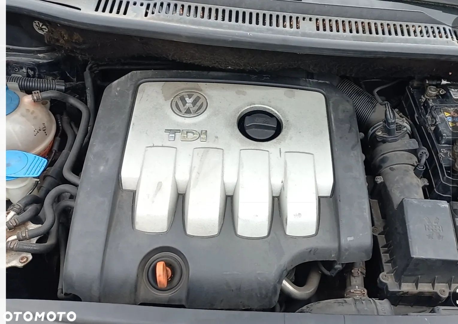 Vw Touran 2.0 TDI 04r AZV silnik kompletny turbina wtryski - 1