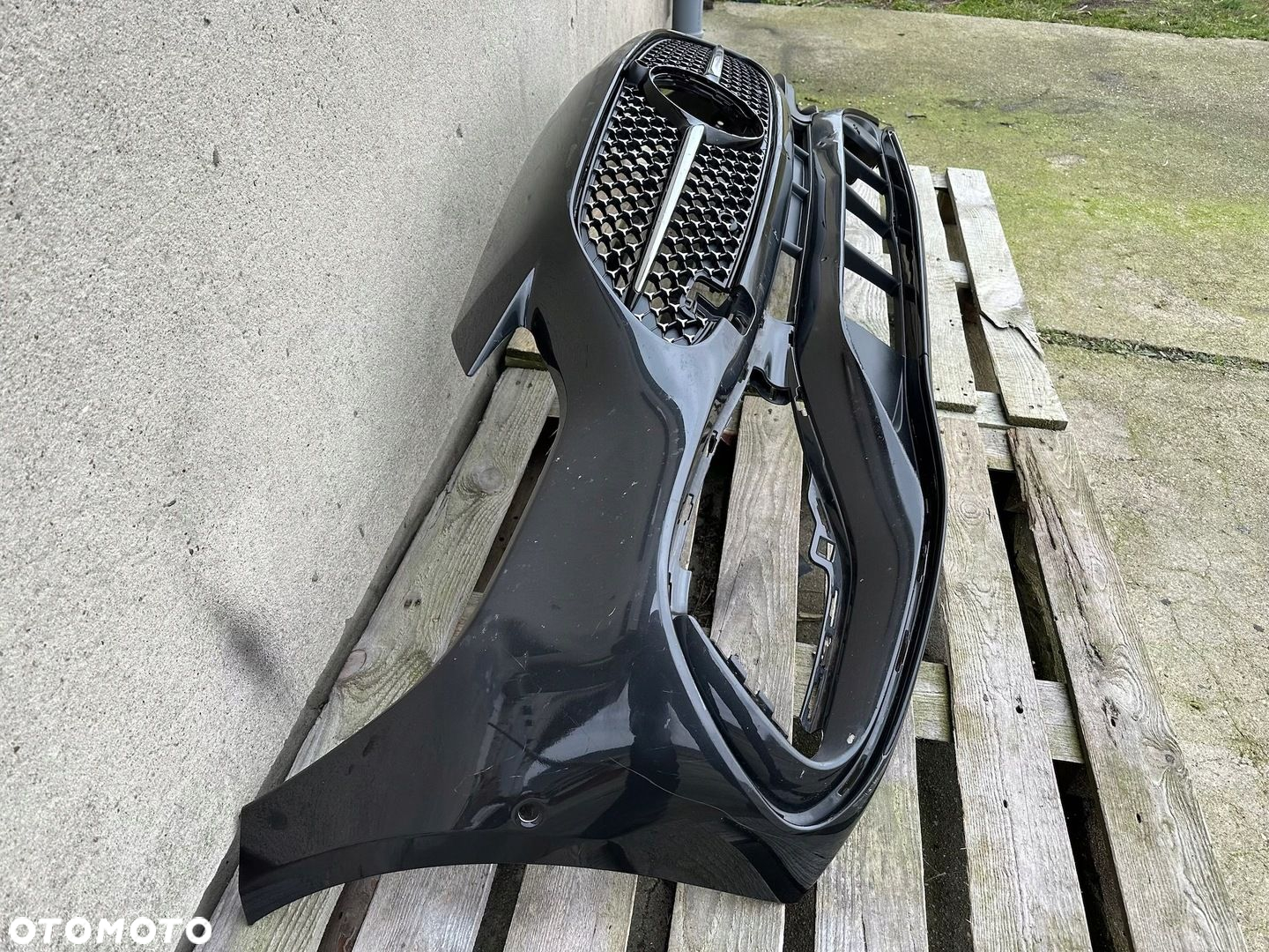 ZDERZAK PRZÓD PRZEDNI MERCEDES C KLASA W206 2021- AMG  KRATKA A2068850602 - 3