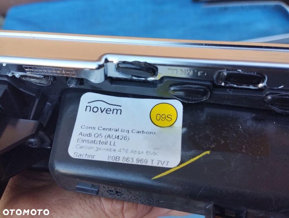 Audi SQ5 Q5 80A Dekory Listwy Ozdobne CARBON Carbonowe 2020r - 10