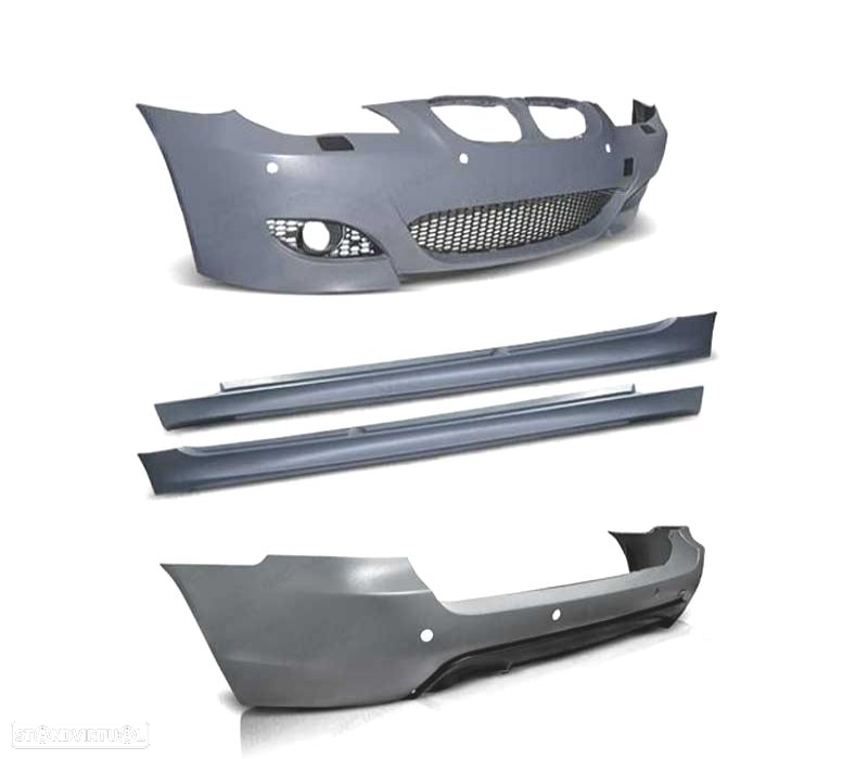 KIT CARROÇARIA BMW E61 TOURING 07-10 PDC LOOK M - 2
