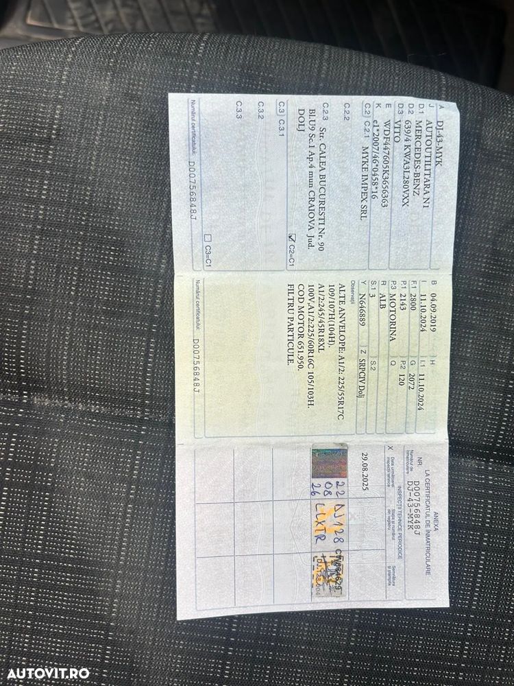 Mercedes-Benz Vito 116 Cdi furgon extralung - 22