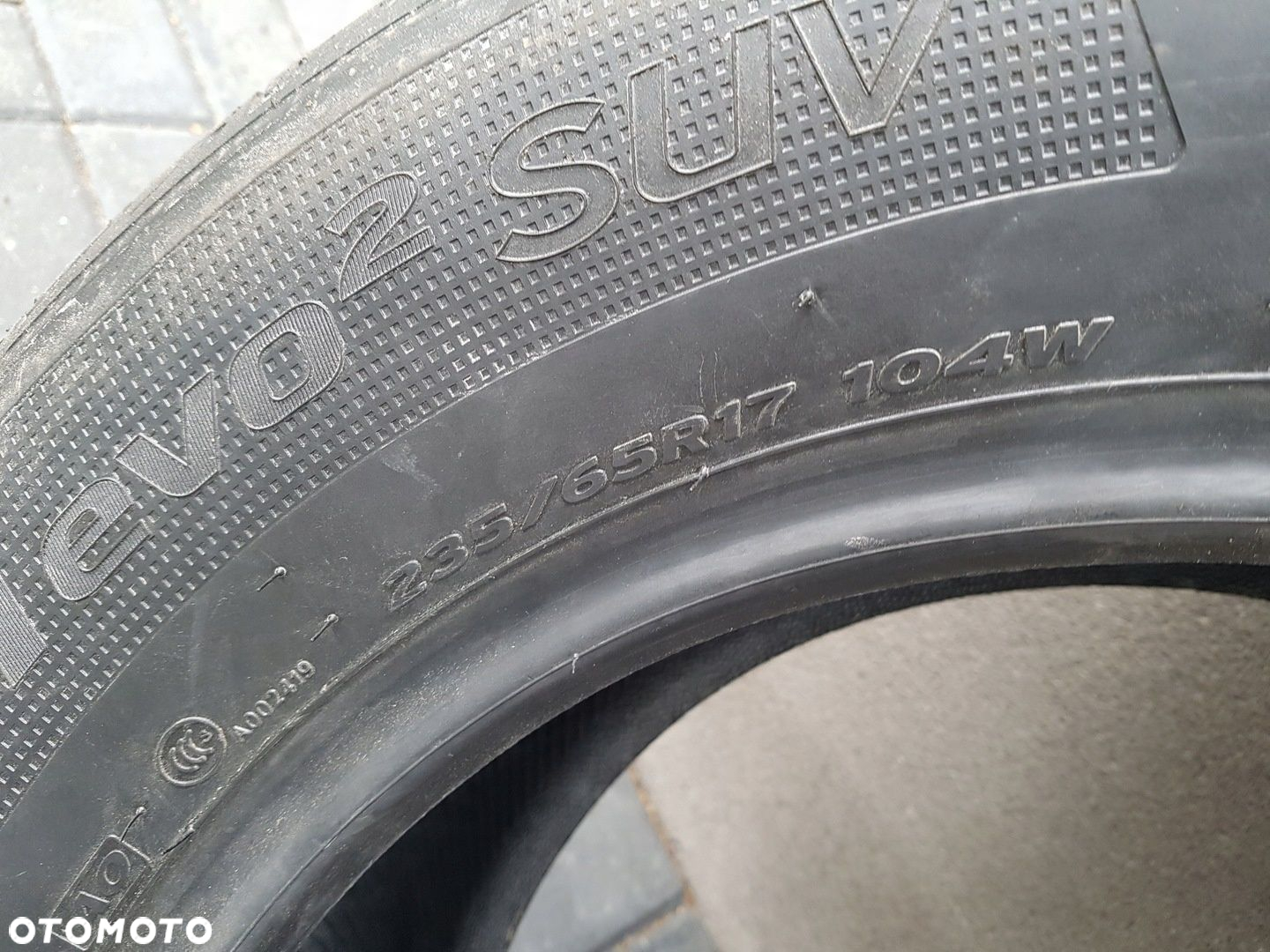 Opona Hankook 235/65/17 Ventus S1 evo2 K117 suv K117A - 7