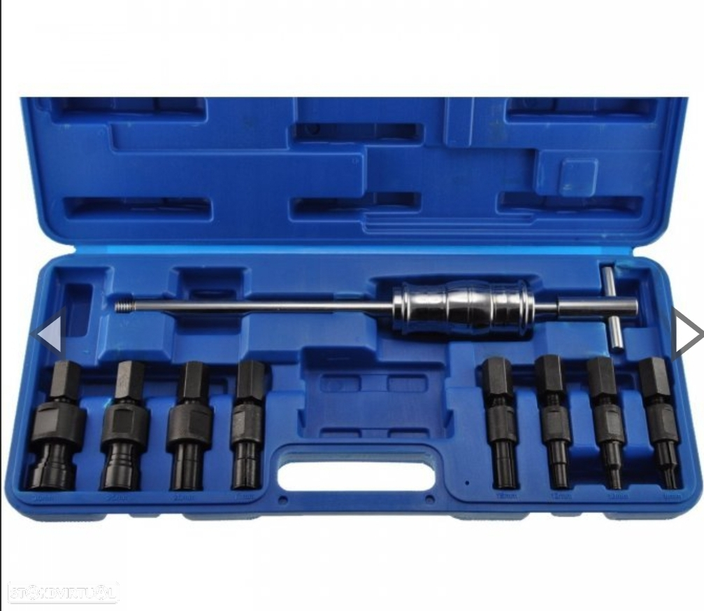 Kit saca extrator rolamentos internos universal multimarcas 8 a 32mm - 9 peças - 2