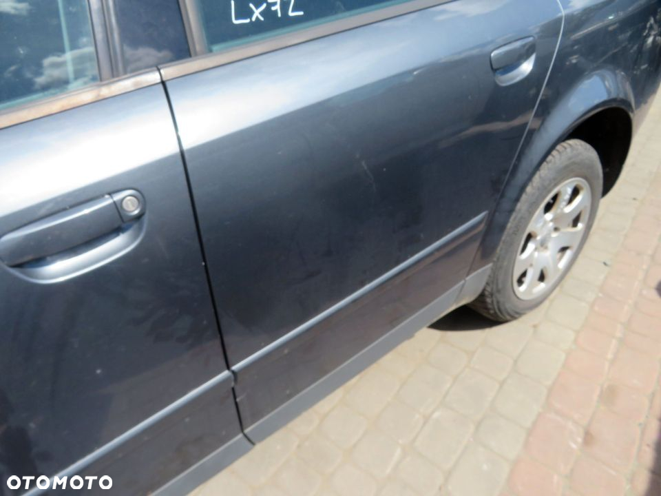 DRZWI TYLNE LEWE A4 B6 SEDAN LX7Z  SZARY AUDI 2000-2006 - 2
