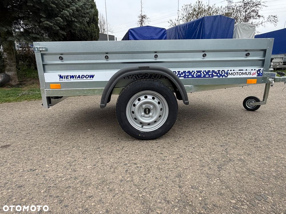 Niewiadów Przyczepa Niewiadów BO7202 WB 204x110x39 cm 1 oś 750kg nowa spawana rama HIT CENOWY - 4