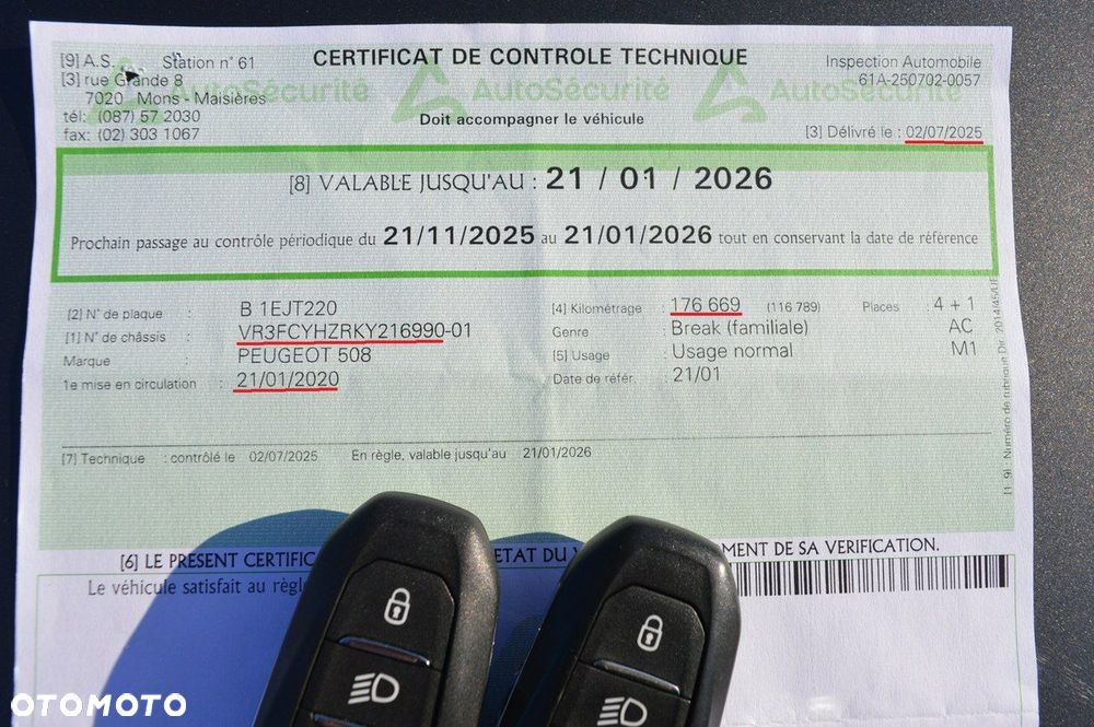 Peugeot 508 BlueHDi 130 EAT8 Allure Business-Paket - 3