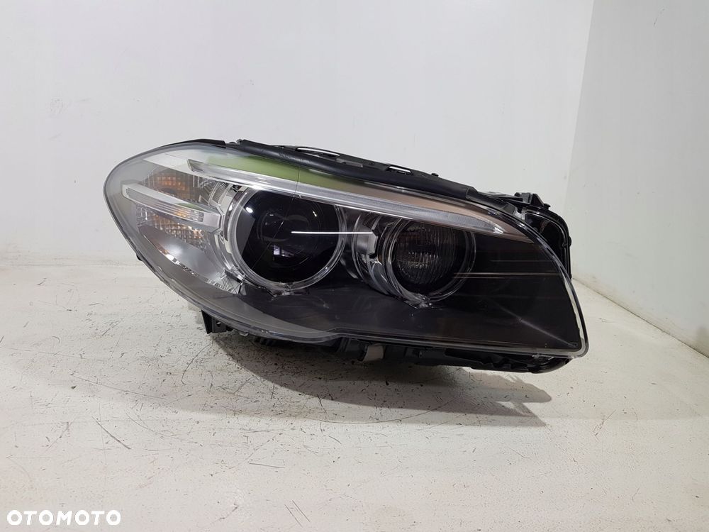 lampa prawa prawy przód 1zt011087 bmw f10 f11 lift eu bixenon skrętna kpl - 1