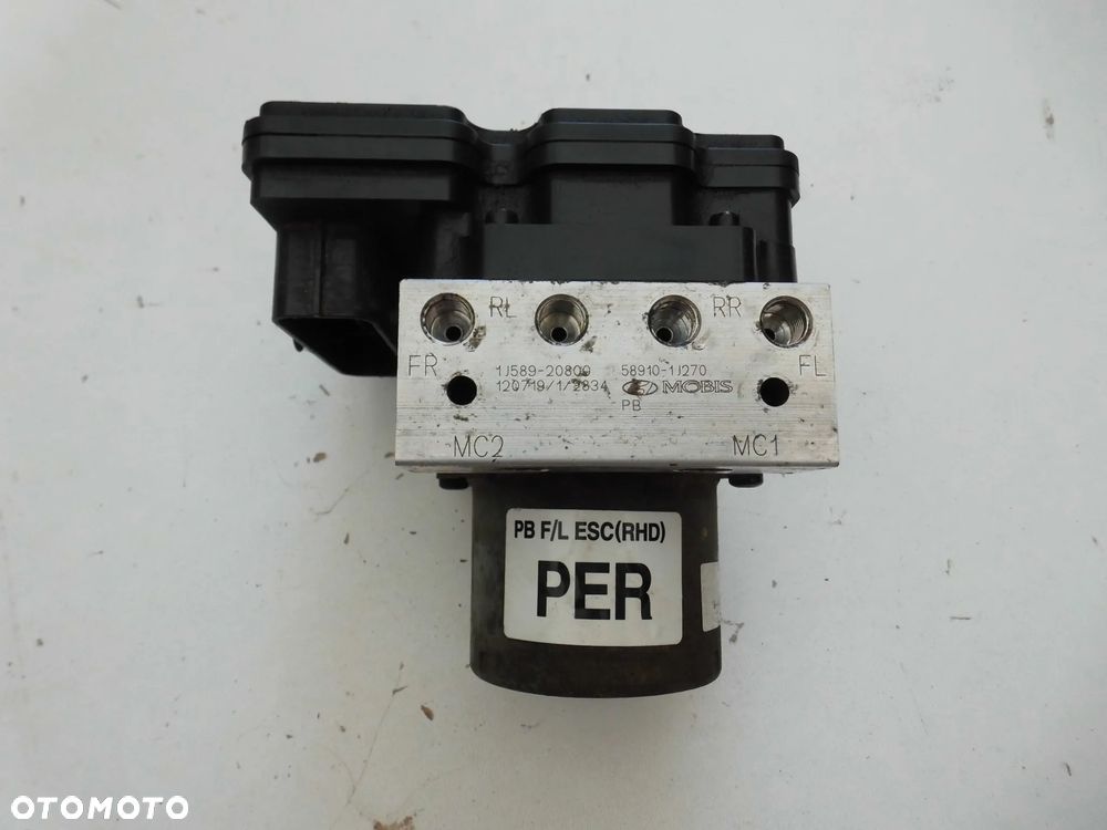 POMPA HAMULCOWA STEROWNIK ABS HYUNDAI I20 LIFT 1.2 16V ORYGINAŁ - 4