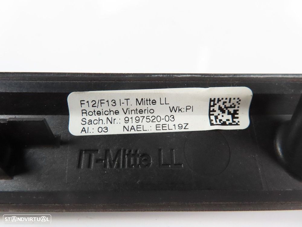 Friso do tablier Central Seminovo/ Original BMW 6 Convertible (F12)/BMW 6 Coupe... - 4