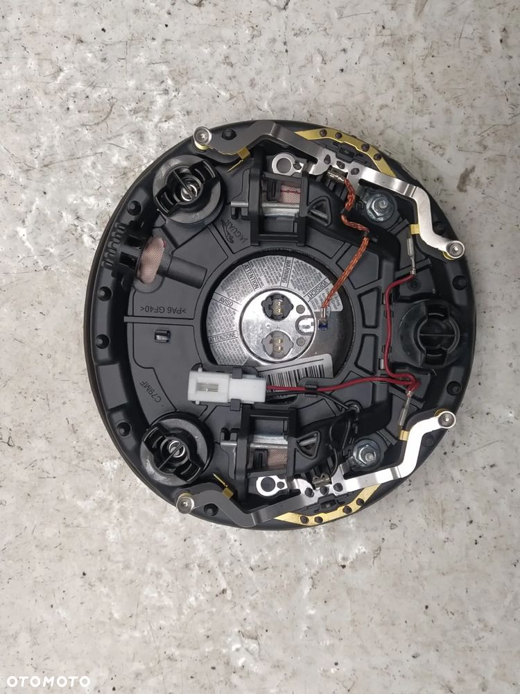 JAGUAR XJ X351 DESKA KONSOLA KOKPIT PODUSZKA POWIETRZNA AIRBAG PASAŻERA KIEROWNICY ZAPINKA NAPINACZ PASÓW BEZPIECZEŃSTWA BRĄZOWA ORYGINAŁ - 7