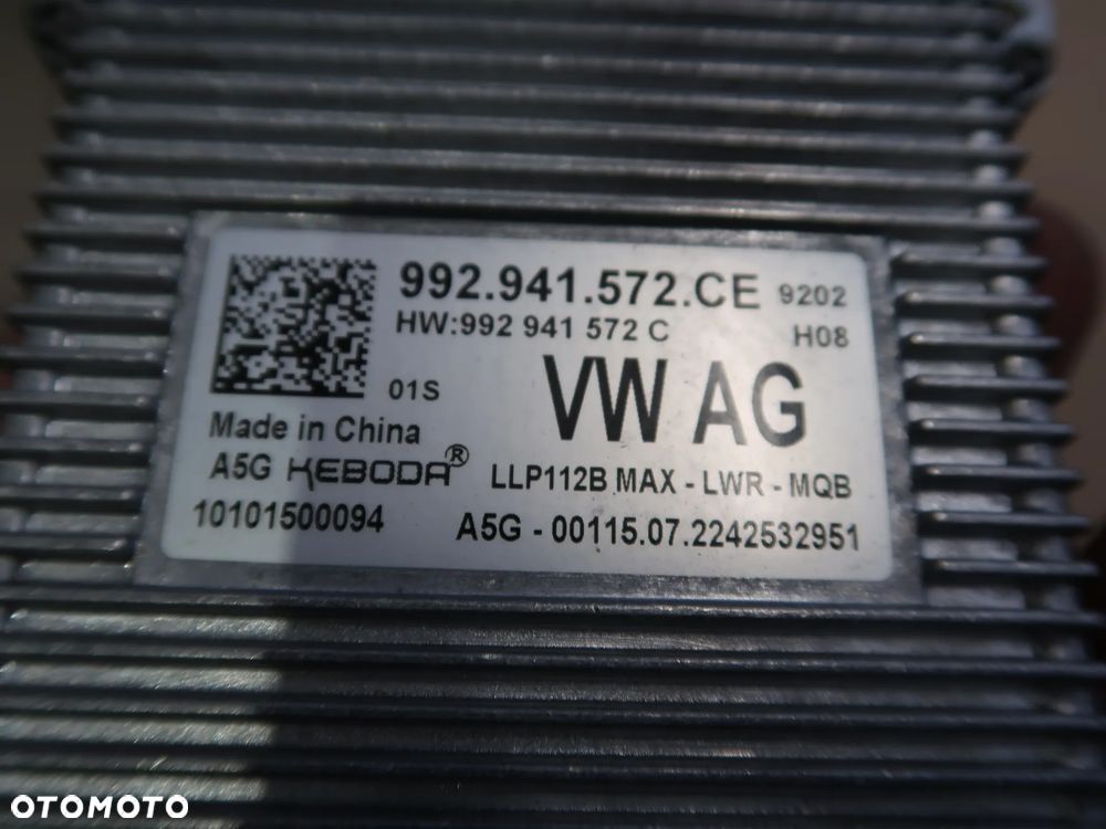 Przetwornica VW Seat Skoda Audi Porsche 992941572ce - 3