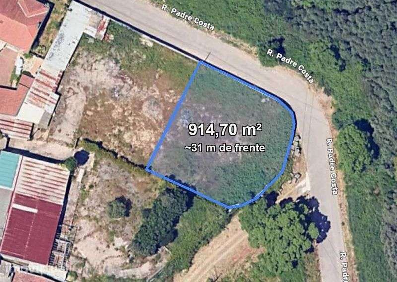 Terreno à venda na Rua Padre Costa, Canelas, Vila Nova de Gaia