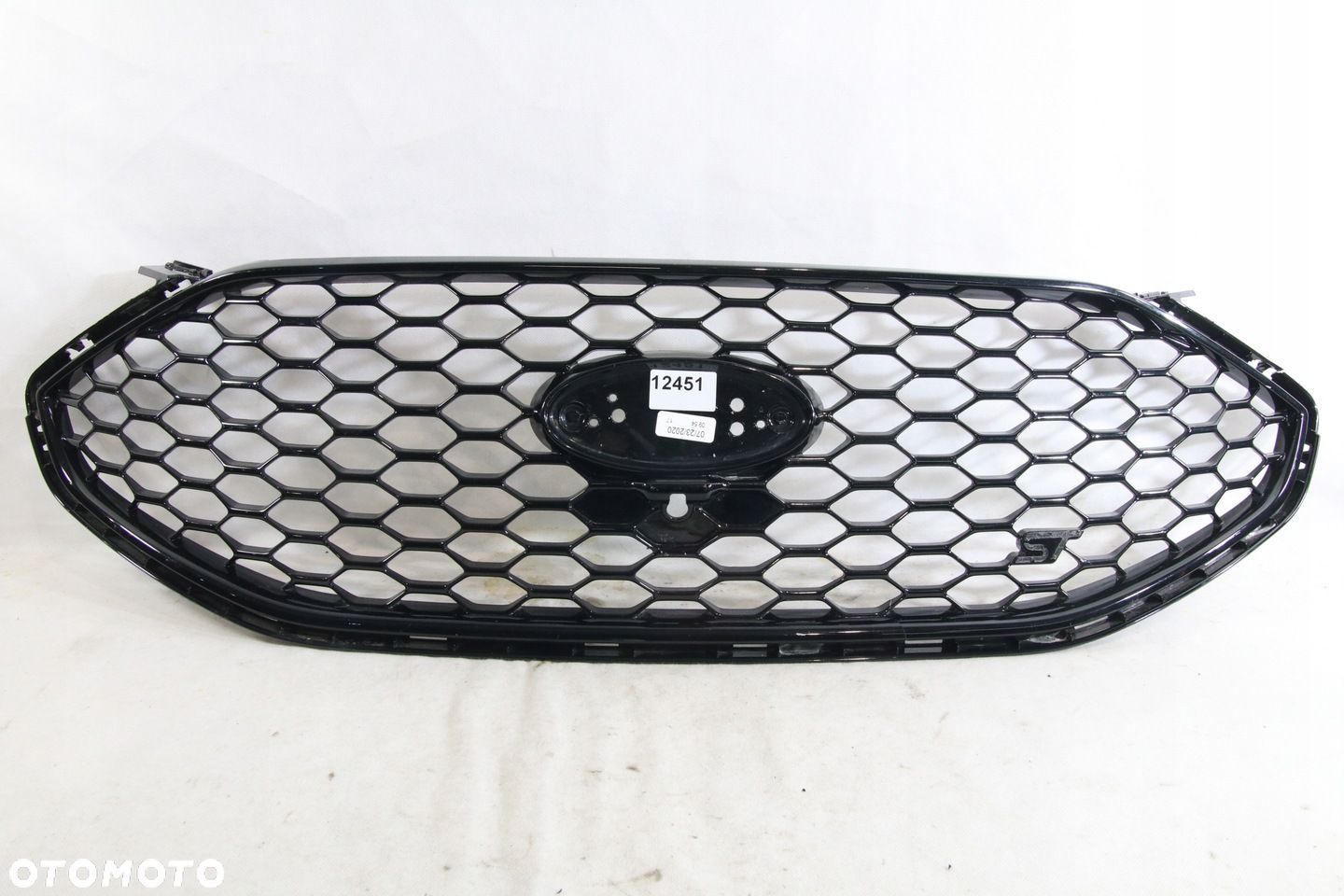 Atrapa Grill Kratka czarny połysk ST Ford Edge II 2 mk2 Lift 2018-2024 - 1