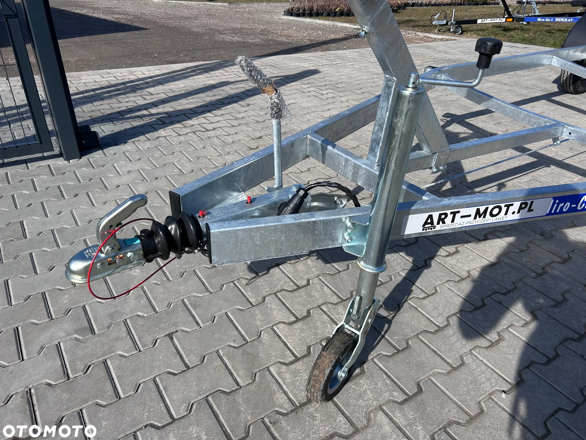 Inny Przyczepa podłodziowa / DOSTAWA! / 620x215cm / HAMULEC / pod ŁÓDŹ, MOTORÓWKE / - 16