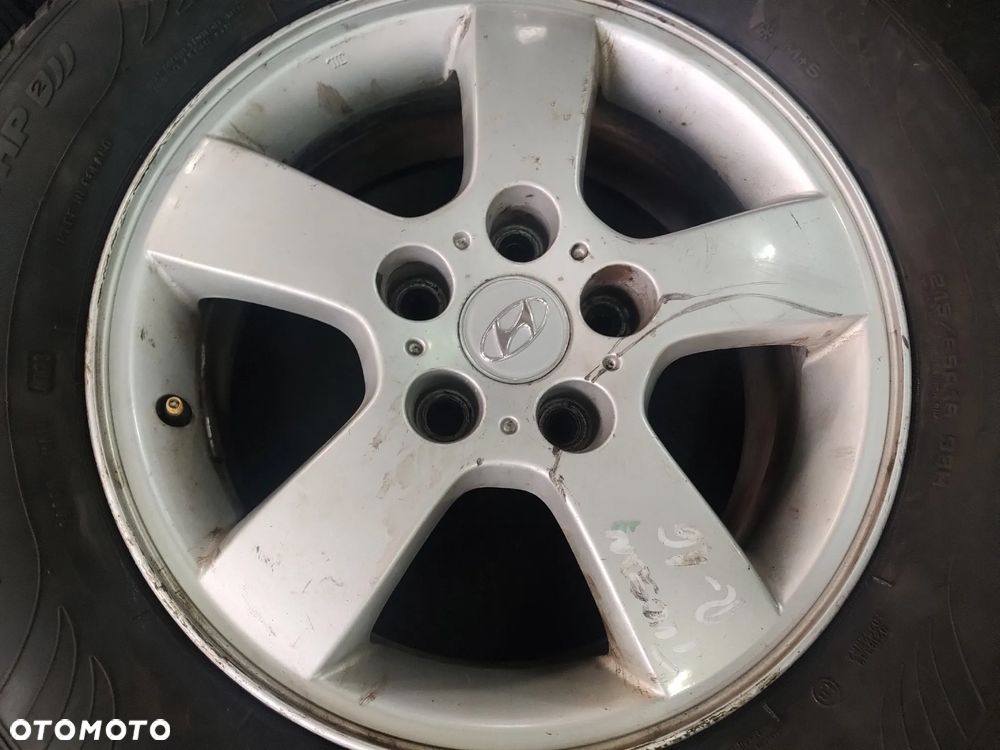 HYUNDAI TUCSON I ALUFELGI+ OPONY 16'' - 5