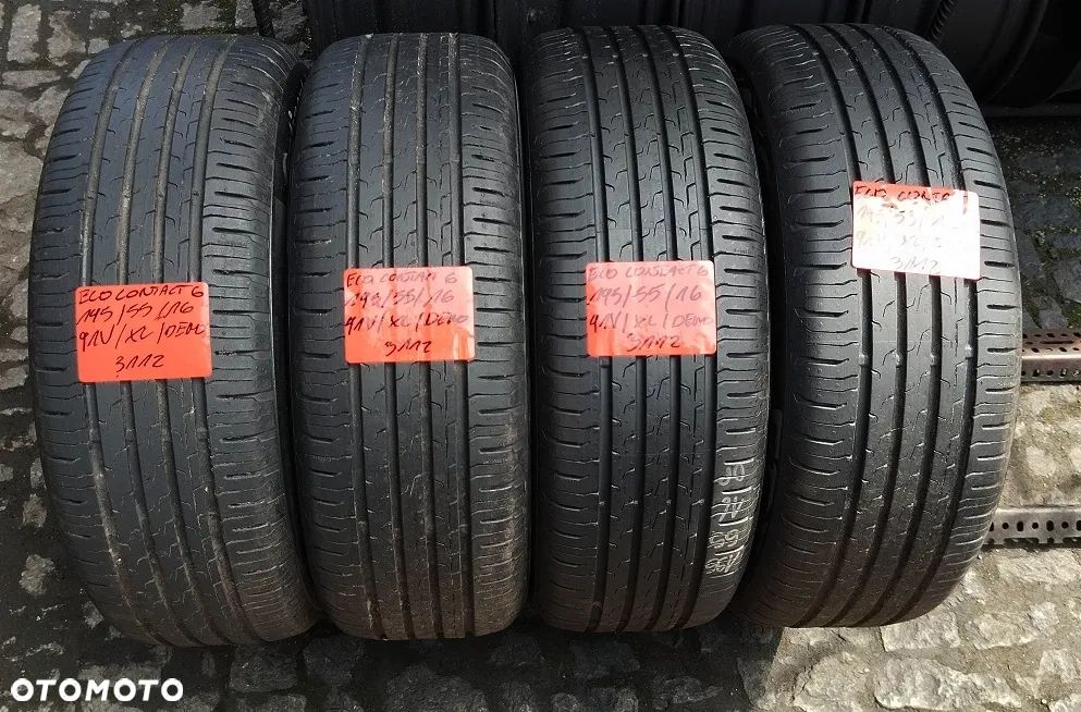 195 55 16 Continental Eco Contact 6 DEMO jak nowe