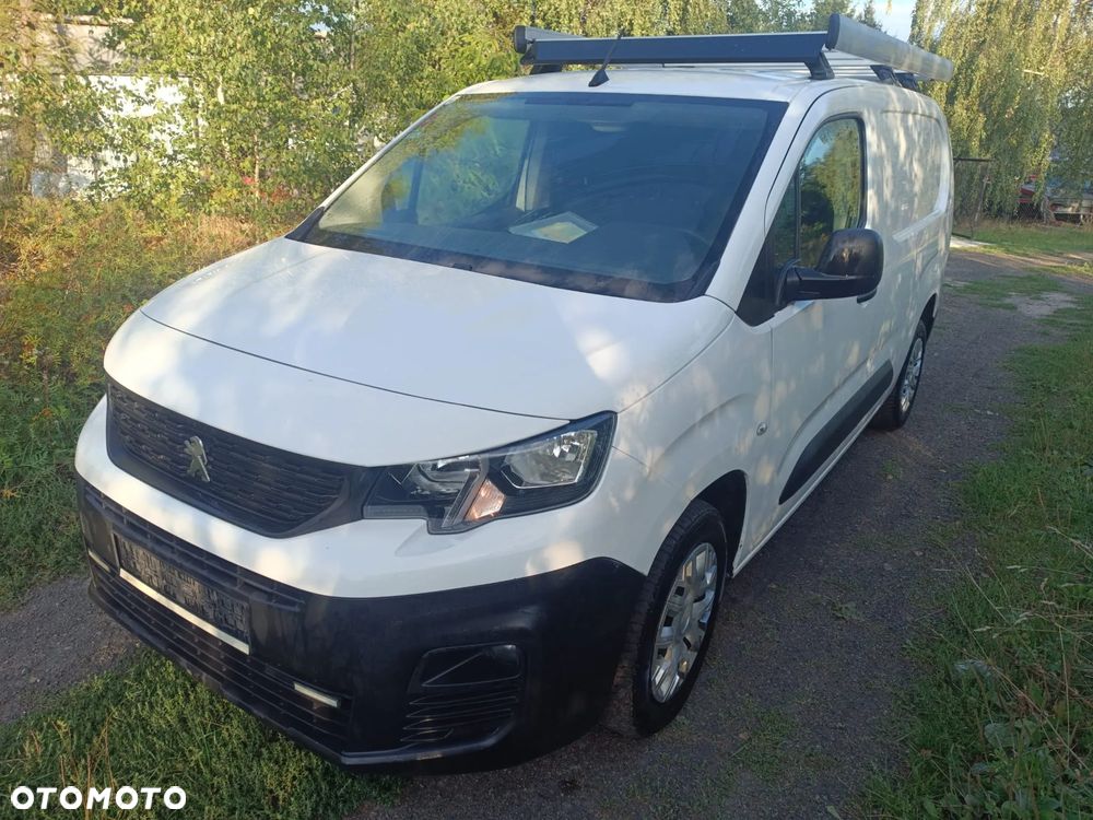 Peugeot partner L2 długi klima 77tys km HDi maxi 3osobowy bagaznik - 5