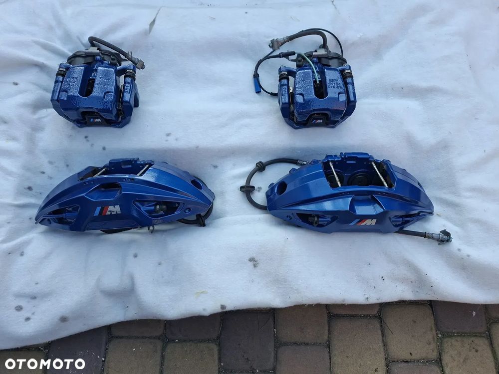 BMW g30 g31 g32 hamulce Mpakiet zestaw 100% orginał tarcze kolcki i zaciski!! - 1