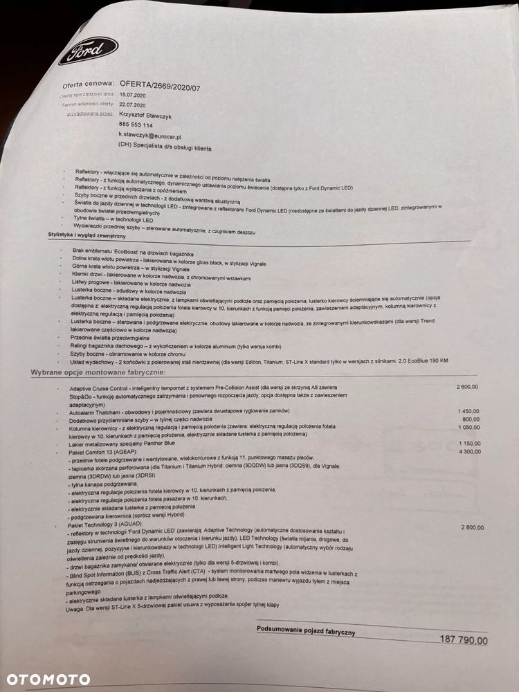 Ford Mondeo 2.0 EcoBlue Vignale - 19