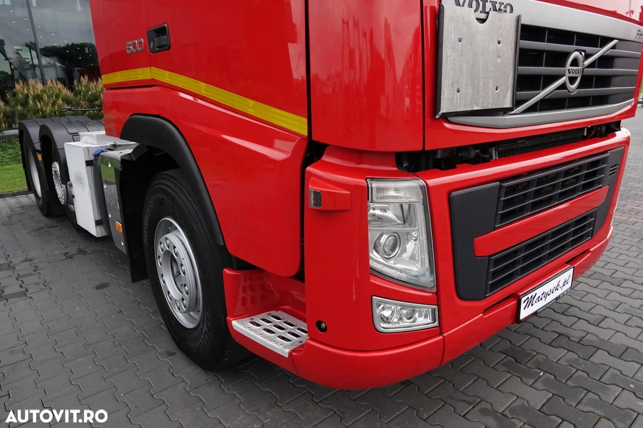 Volvo FH 500 / PUSHER / Tractor cu 3 axe / FULL ADR / RETARDER / AXIE DE RIDICARE ȘI DE DIRECȚIE / IMPORTAT - 9