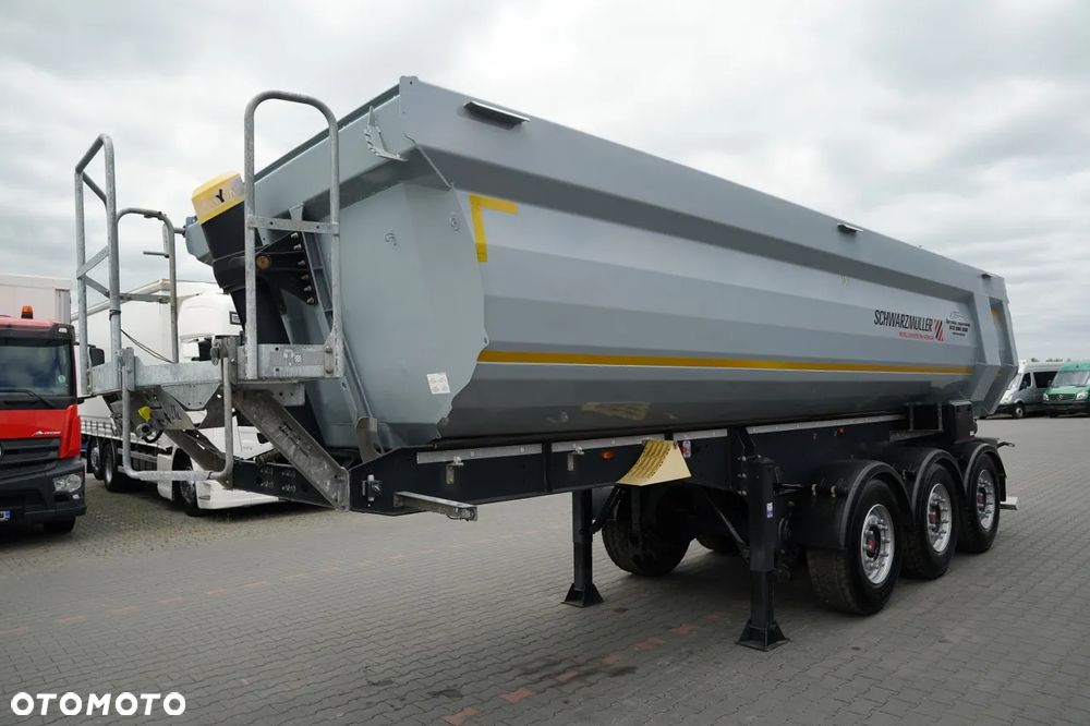Schwarzmuller WYWROTKA / 26 m3 / STALOWA RYNNA / STANDARD / OŚ PODNOSZONA / SAF - 4