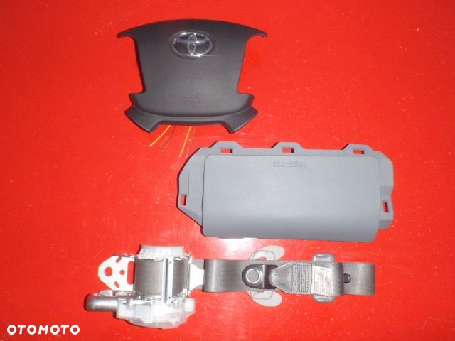 TOYOTA YARIS 3 III AIRBAG AIR PASY PAS PODUSZKI - 8
