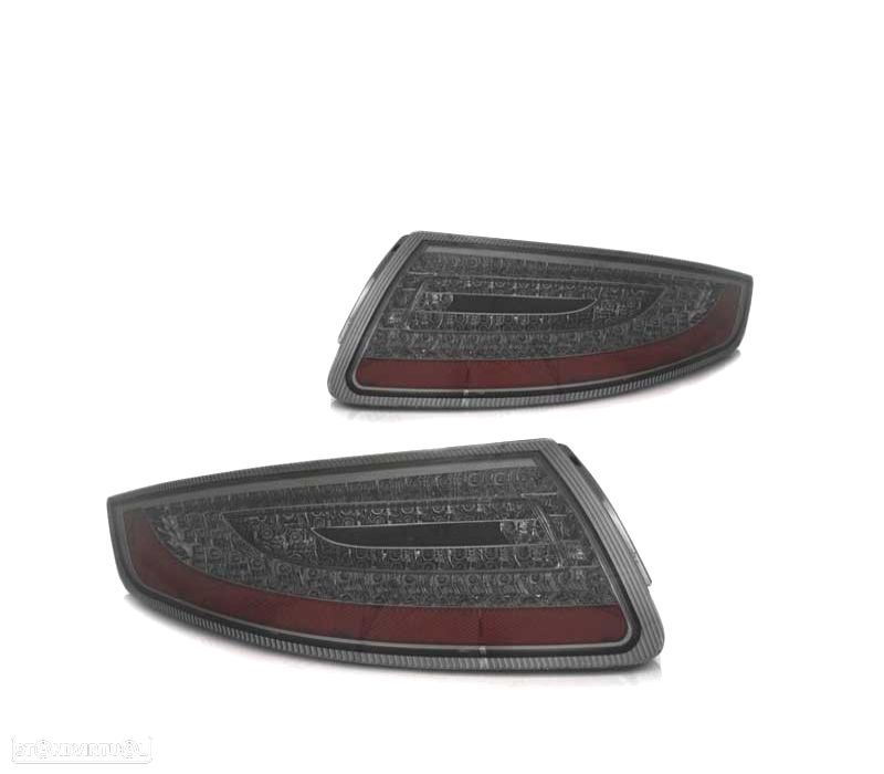 FAROLINS PORSCHE 911 997 04-09 LED FUMADOS - 1
