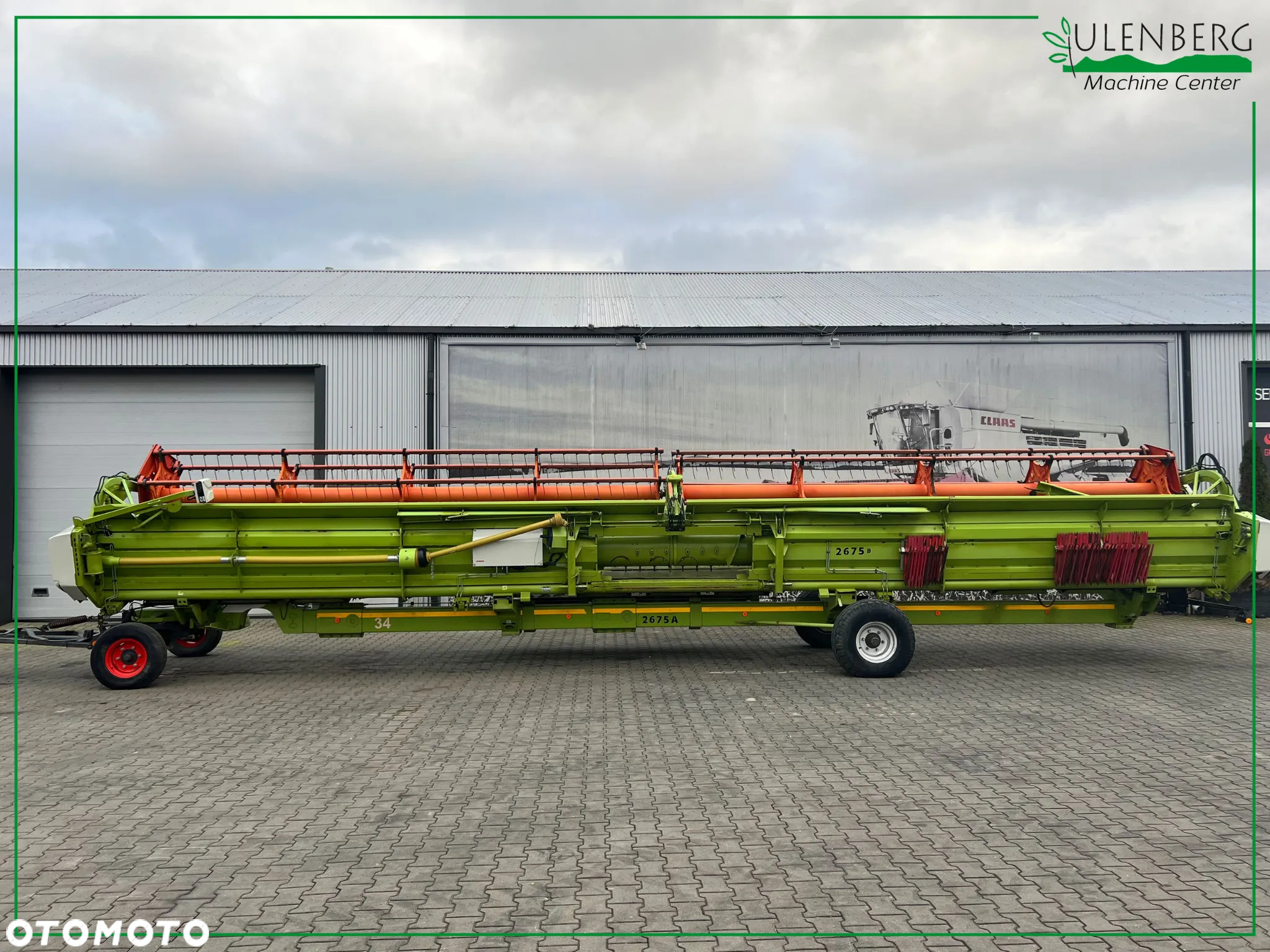 Claas Vario 1200 + wózek transportowy - 9